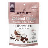 Chips de coco cacao brut et cannelle 70g - Rawcology