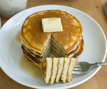 Pancakes protéinés aux myrtilles