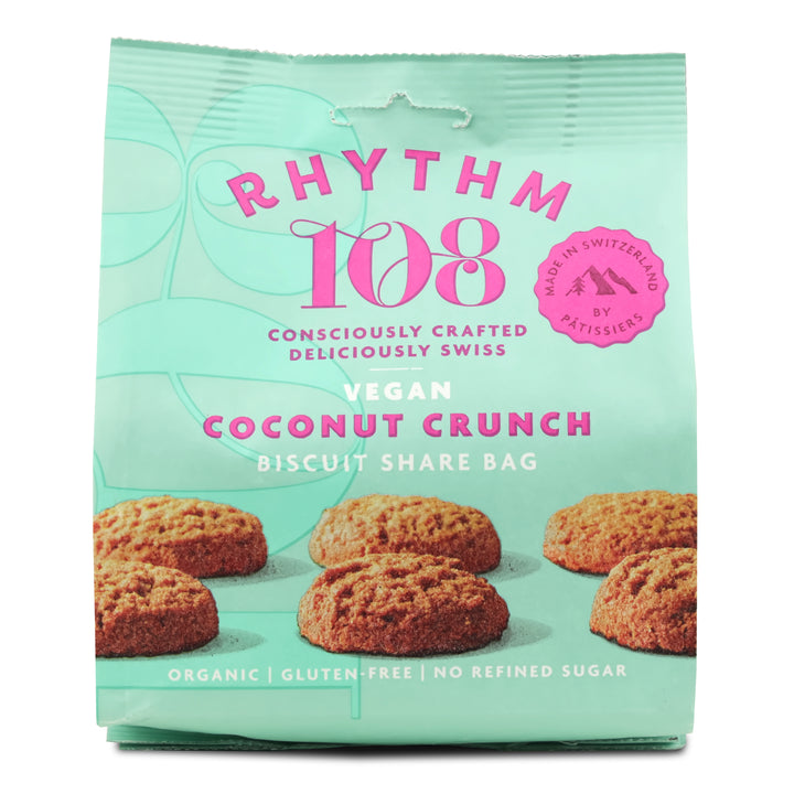 Biscuits croquants noix de coco vegan - Rhythm108