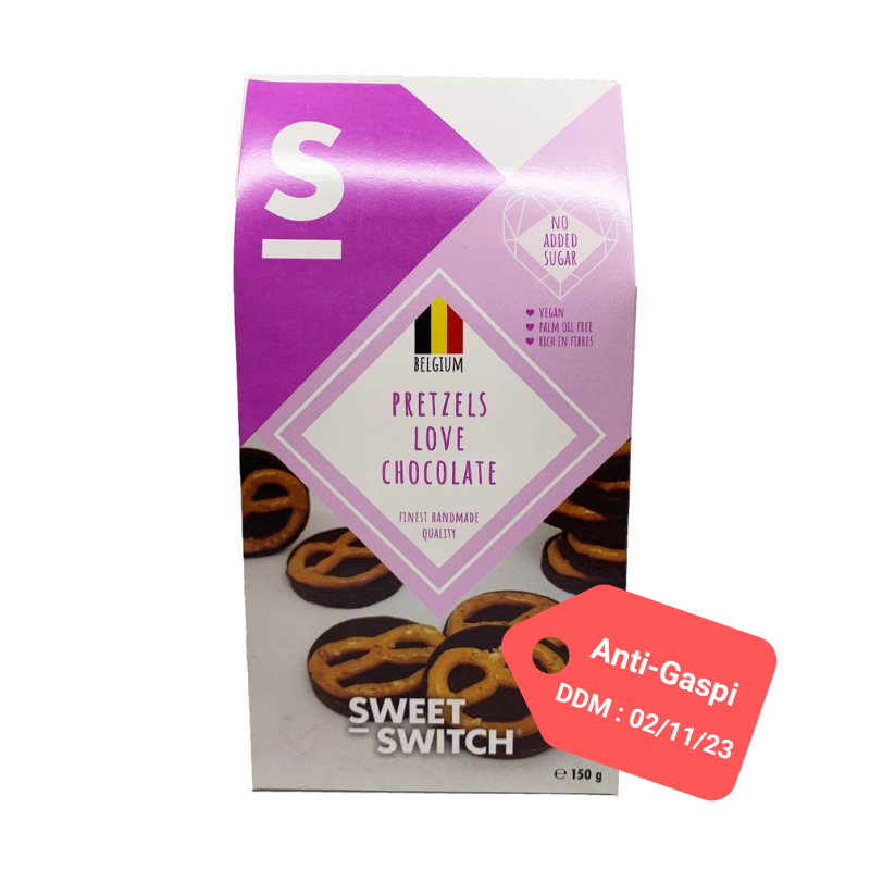 Pretzels love chocolate 150g - Sweet Switch