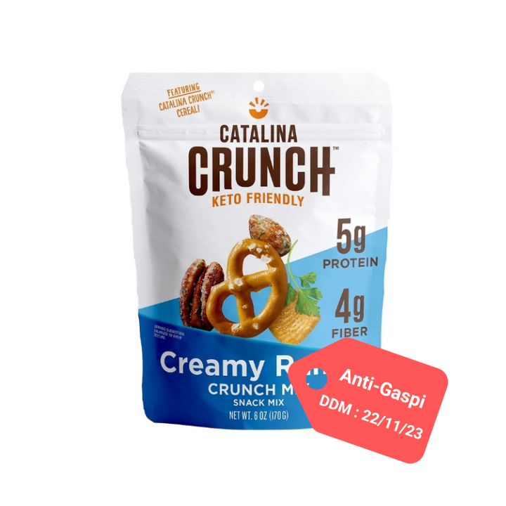 Crunch mix creamy ranch 170g - Catalina Crunch
