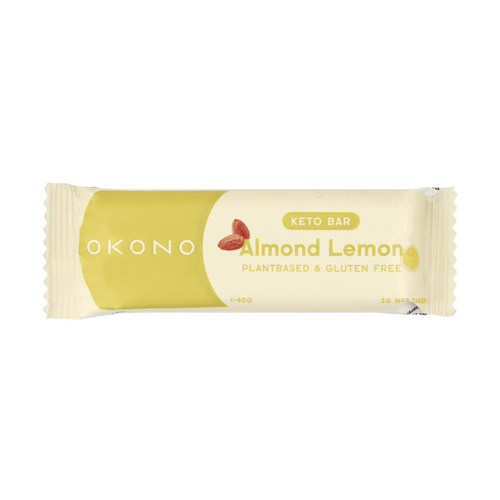 Barre keto amande citron 40g - Okono