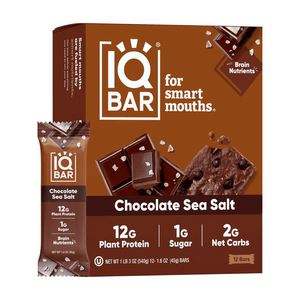 Barre Énergétique Chocolat et Sel de Mer - IQ Bar