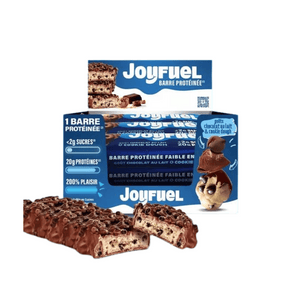 Barre chocolat au lait cookie dough 55g - Joyfuel