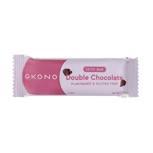 Barre keto double chocolat 40g - Okono