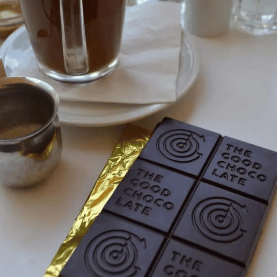 Tablette de chocolat noir vegan au lait de coco 70g - The Good Chocolate