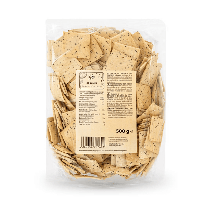 Crackers à l'épeautre et aux graines de chia 500g - Koro