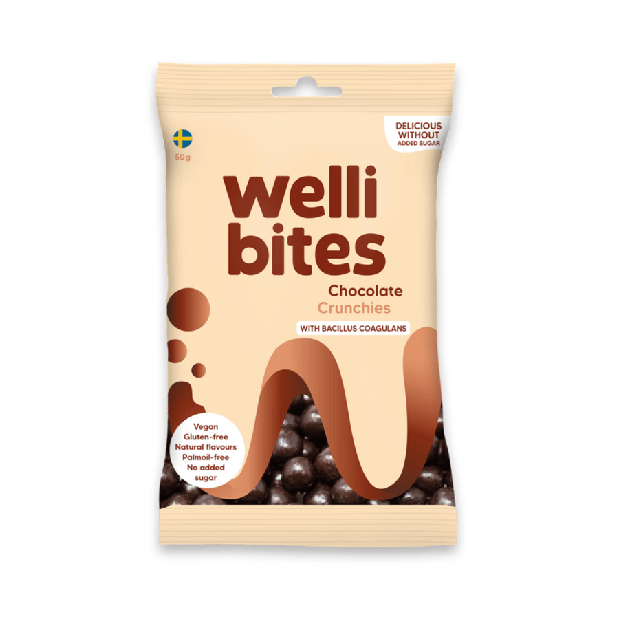 Crunchies au chocolat 50g - Wellibites