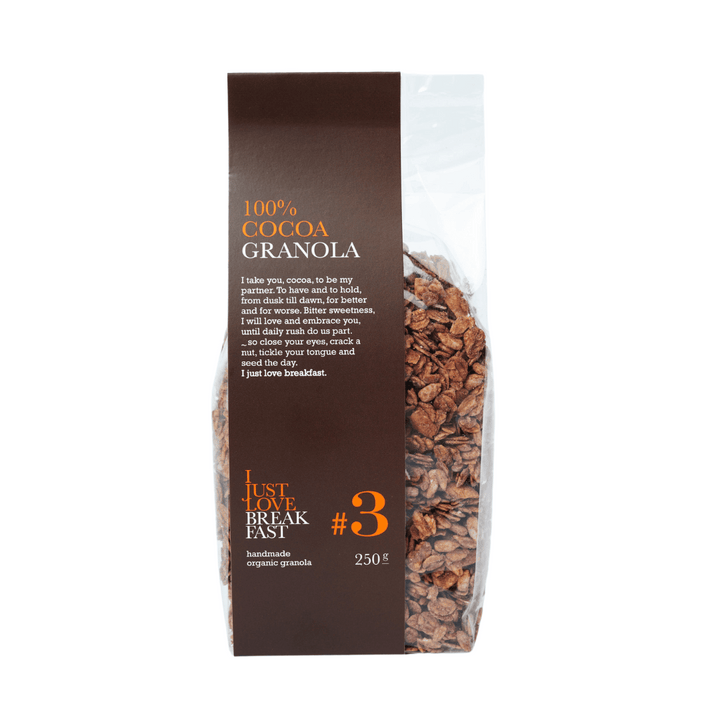 Granola cacao 250g - I Just Love Breakfast