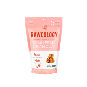 Granola pêche goji Rawcology