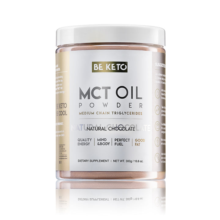 Poudre d'huile MCT au chocolat 300g - Be Keto