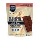 Mini tablettes de chocolat noir au sel de mer et de l'Himalaya 110g - The Good Chocolate