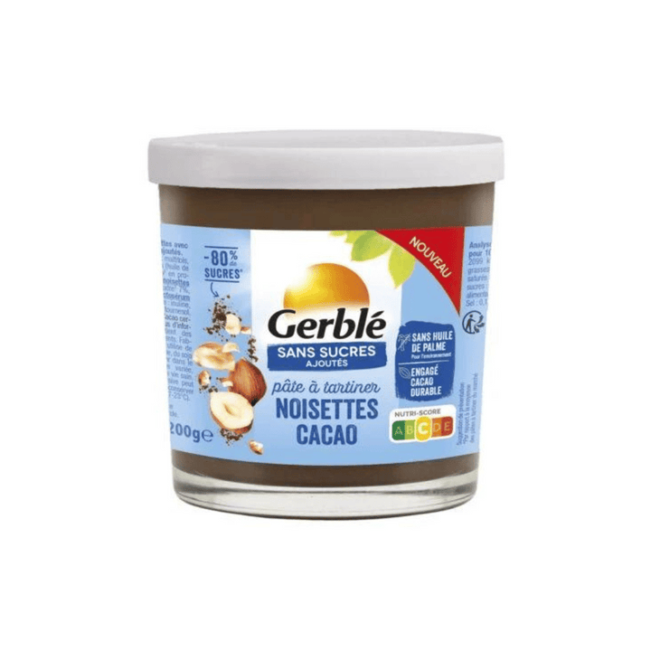 Pâte à tartiner noisettes cacao 200g - Gerblé