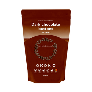 Pépites de chocolat noir 500g - Okono