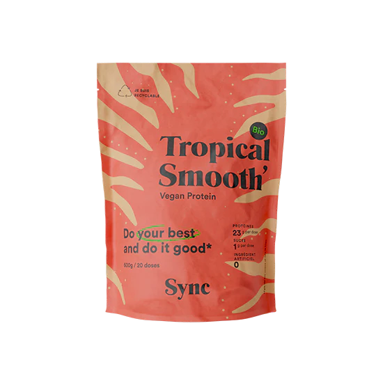 Protéines Tropical Smooth 600g - Sync