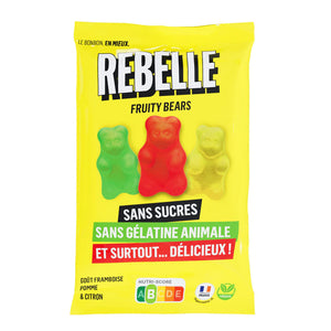 Sachet de nounours sans sucres 50g - Rebelle