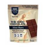 Mini tablettes de chocolat noir aux amandes salées 110g - The Good Chocolate