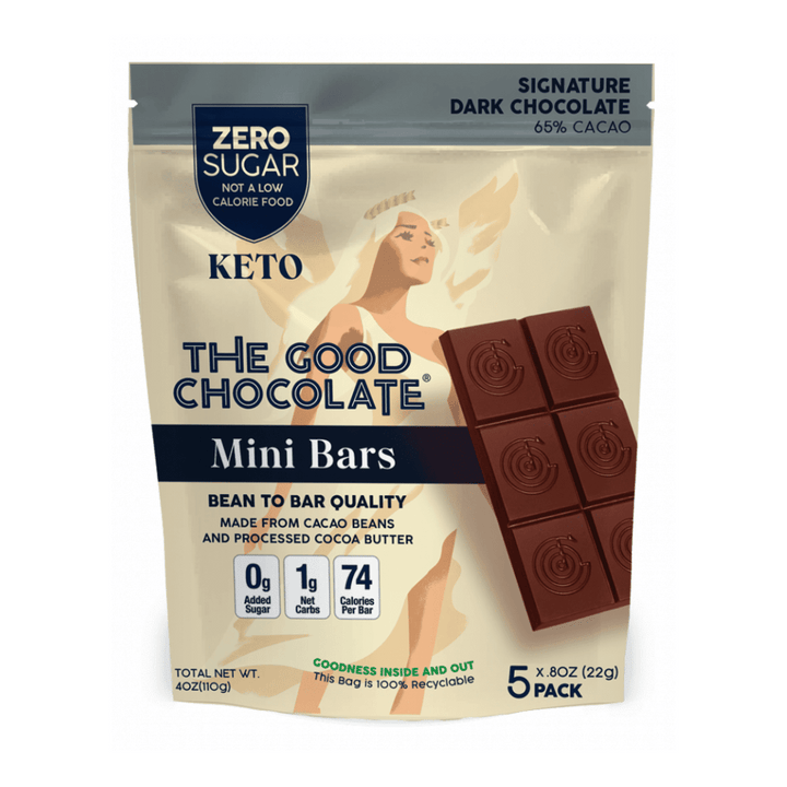 Mini tablettes de chocolat noir - The Good Chocolate