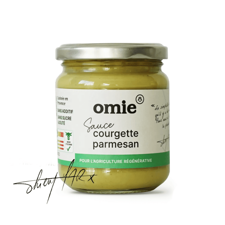 Sauce courgette parmesan bio 190g - Omie & Cie