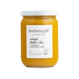 Soupe Dolce Vita à la butternut, potimarron et cannelle 500ml - Karine & Jeff
