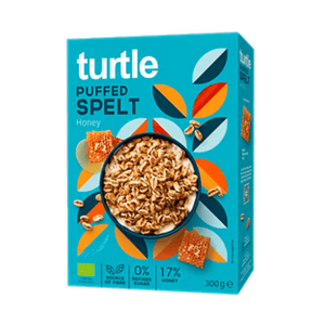 Turtle cereals epeautre soufflé