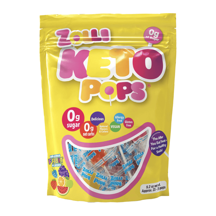 Assortiment de sucettes keto Zollipops 191g - Zolli Candy