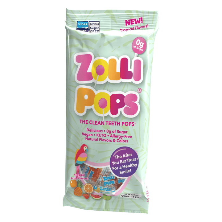 Sucettes Zollipops saveur tropicale - Zolli Candy