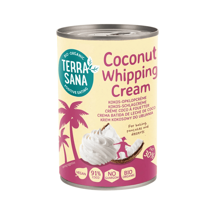 Crème de noix de coco à fouetter 400ml - Terra Sana