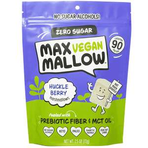 Marshmallows vegan aux myrtilles - Max Sweet