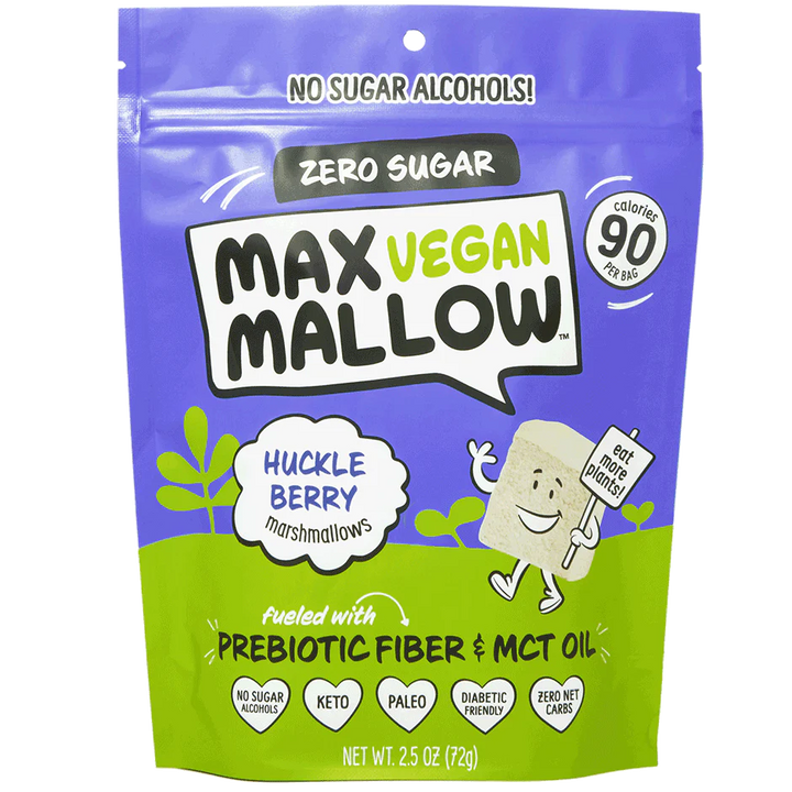Marshmallows vegan aux myrtilles - Max Sweet
