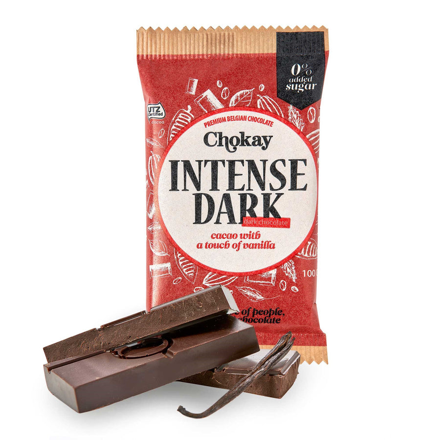 chokay chocolat noir intense vanille