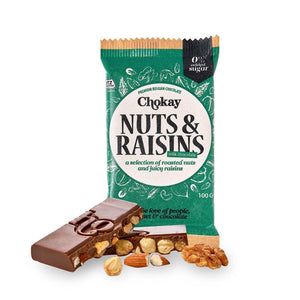 Chokay noisettes raisins 