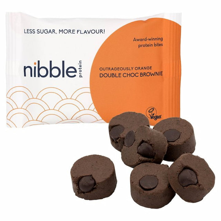 brownie chocolat orange nibble