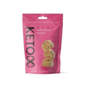 keto8 raw almond morsels