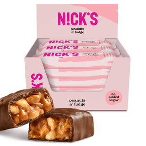 Barre chocolat cacahuètes caramel 40g - Nick's