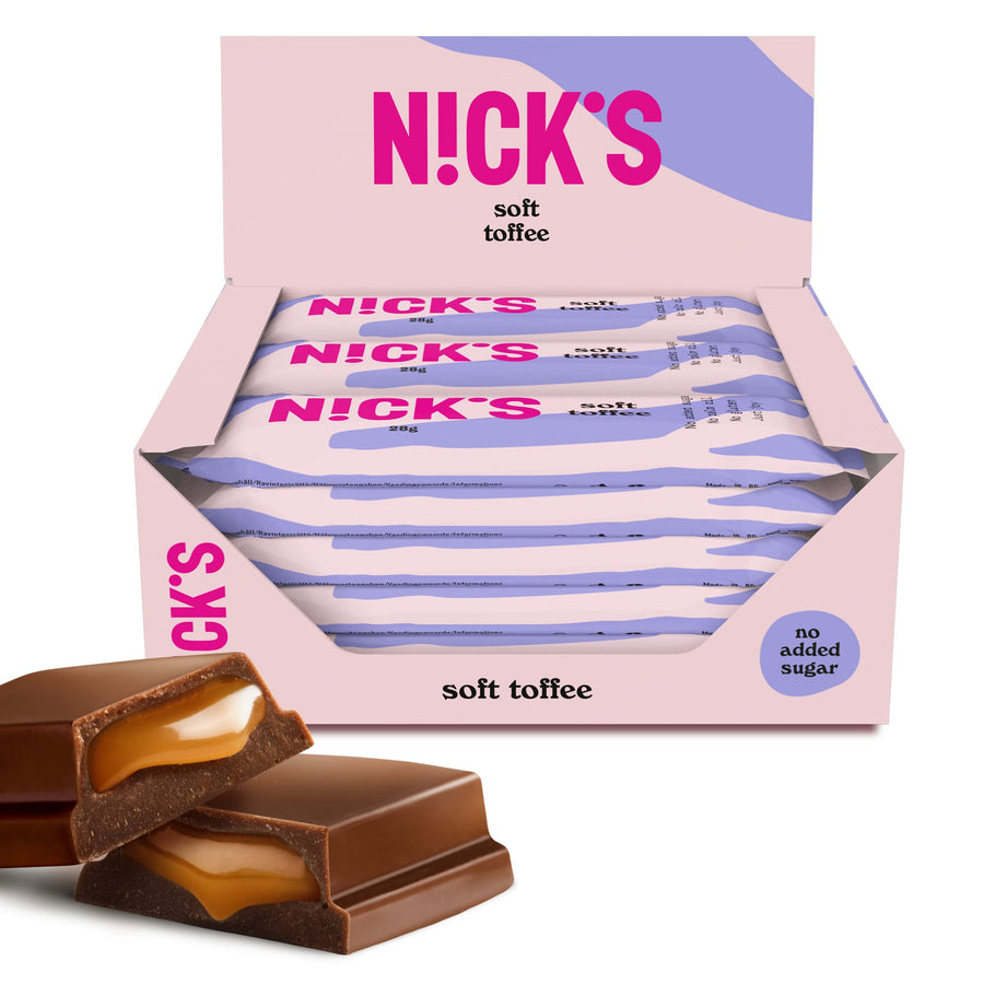 Barre chocolat caramel 28g - Nick's
