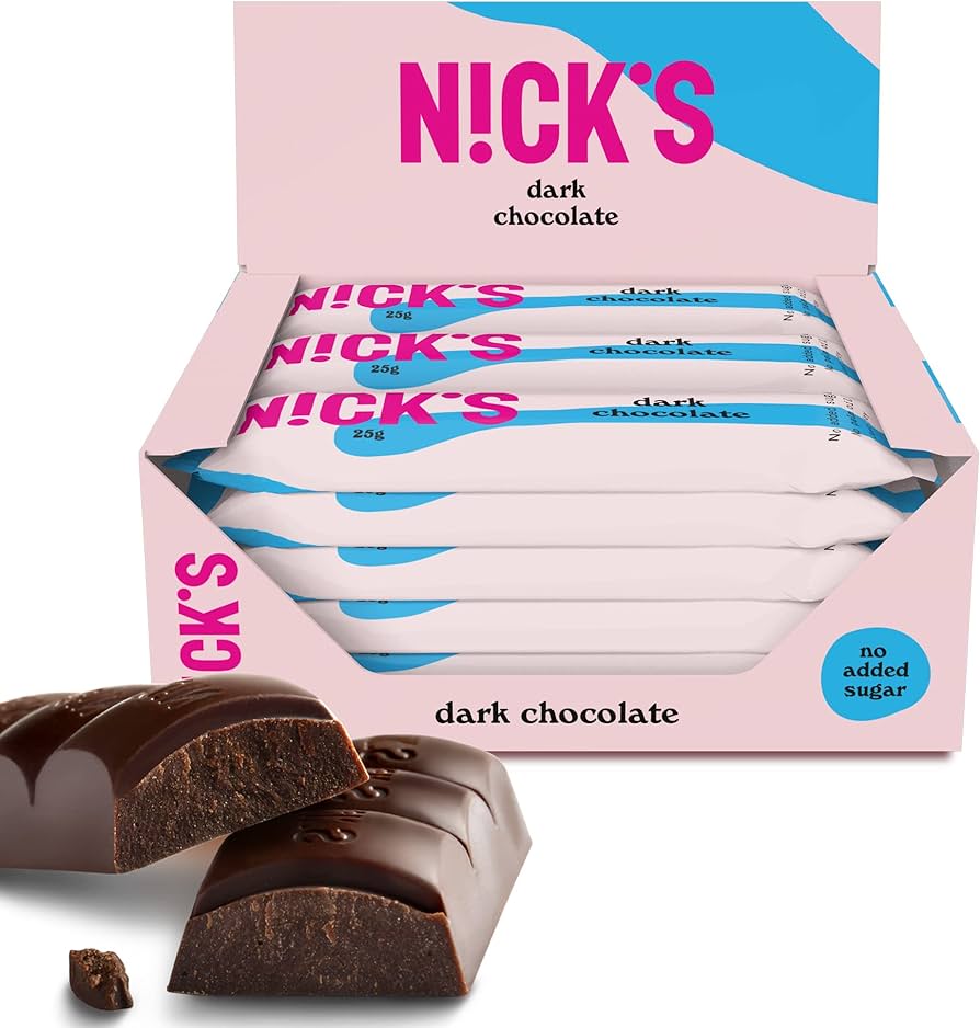 Barre chocolat noir 25g - Nick's