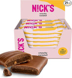 Barre crunchy caramel 21 x 28g - Nick's