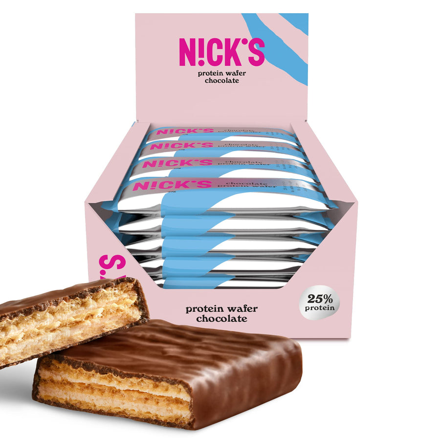 Barre protéinée gaufrette chocolat 40g - Nick's