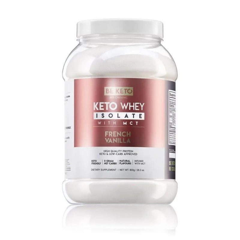 be keto whey isolate vanille + mct