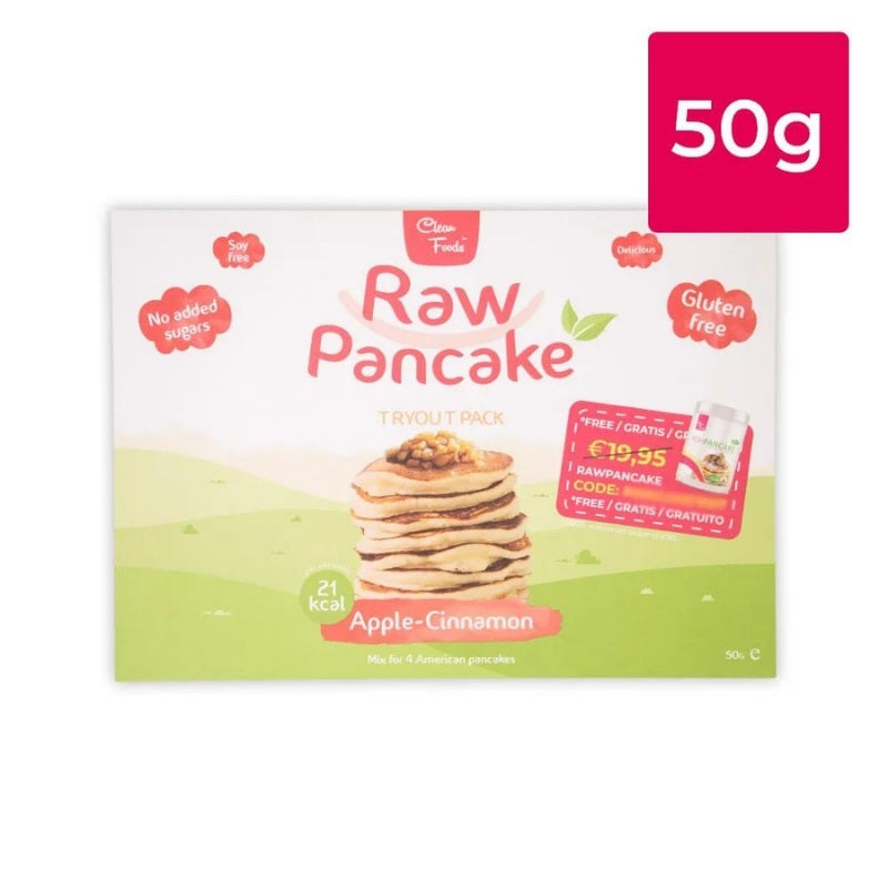 clean foods pancakes pomme cannelle