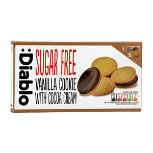 diablo biscuits à la vanille et crème de cacao