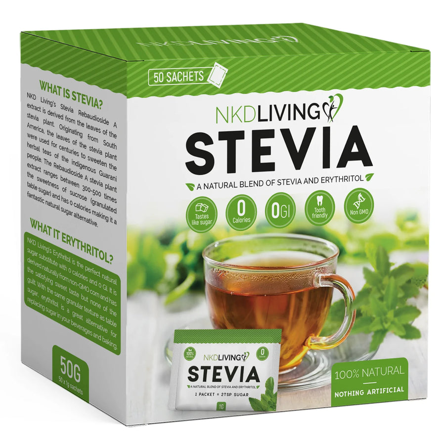 NKD Living 50 sachets stevia
