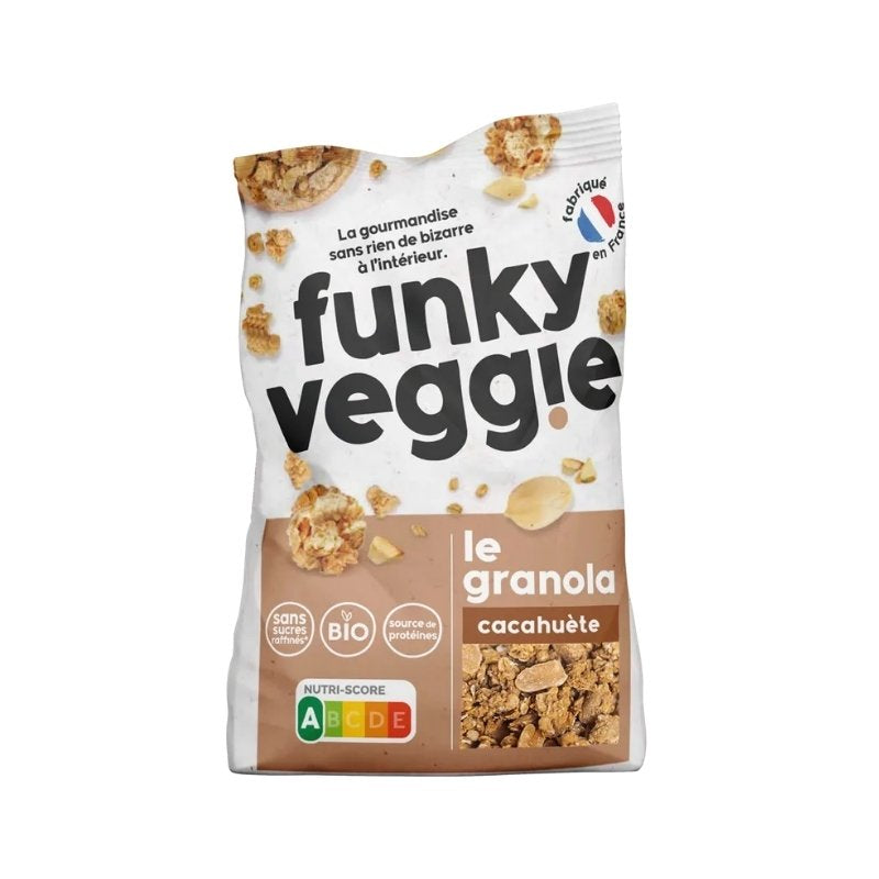 granola cacahuètes funky veggie