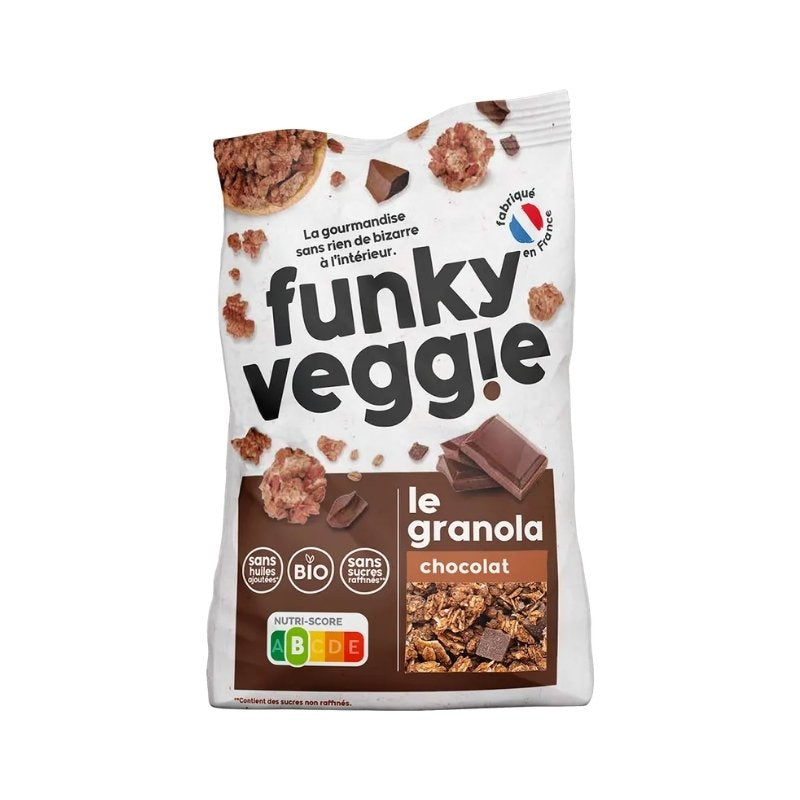 Granola chocolat 300g - Funky Veggie – Allmyketo