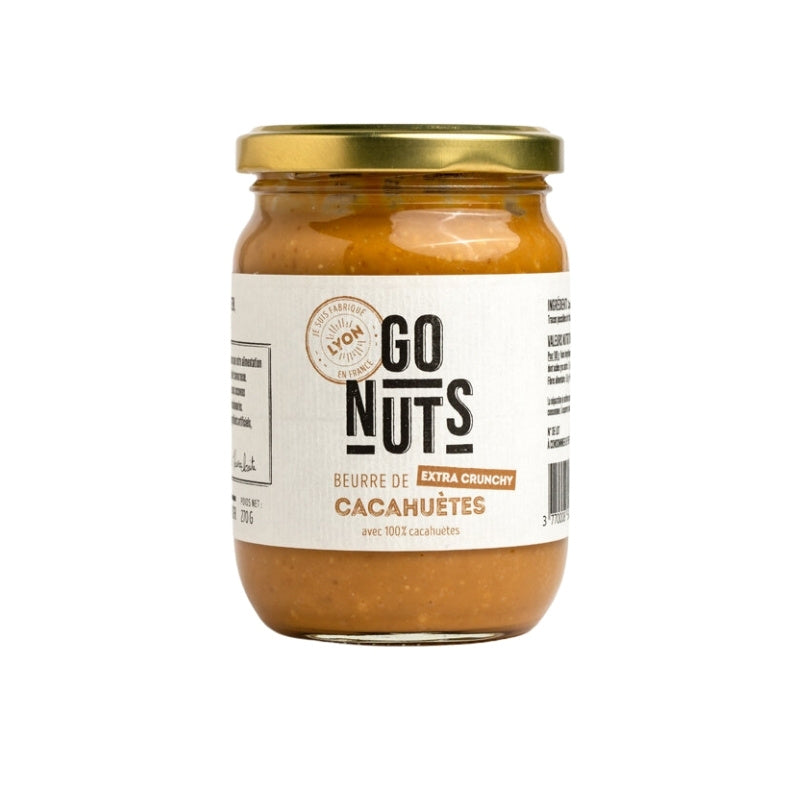 beurre de cacahuètes crunchy Go Nuts