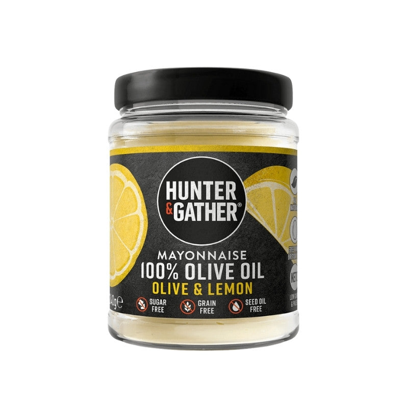 hunter & gather huile d'olive citron