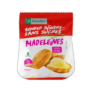 madeleines sans sucre ajouté damhert