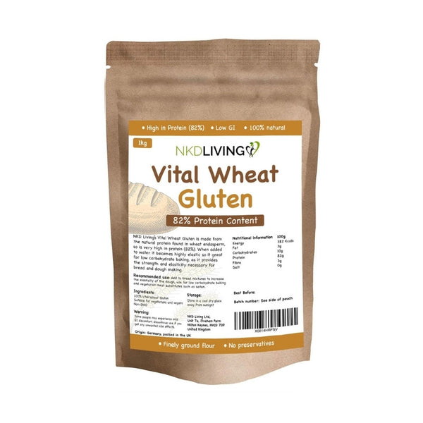 Gluten de blé vital 1kg - NKD Living – Allmyketo
