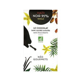 Chocolat noir vanille 95% bio 70g - Néogourmets